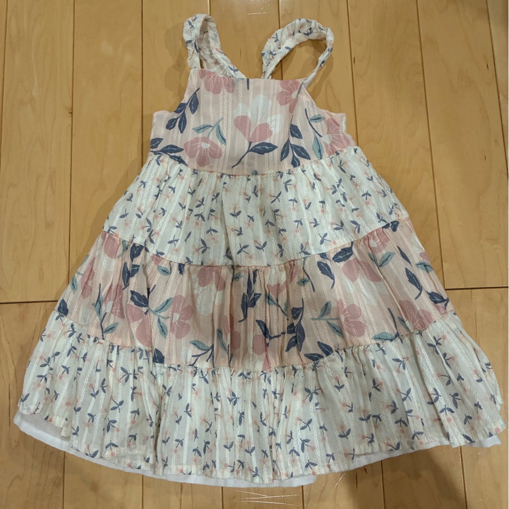 Catherine Malandrino Pink and Blue Floral Dress